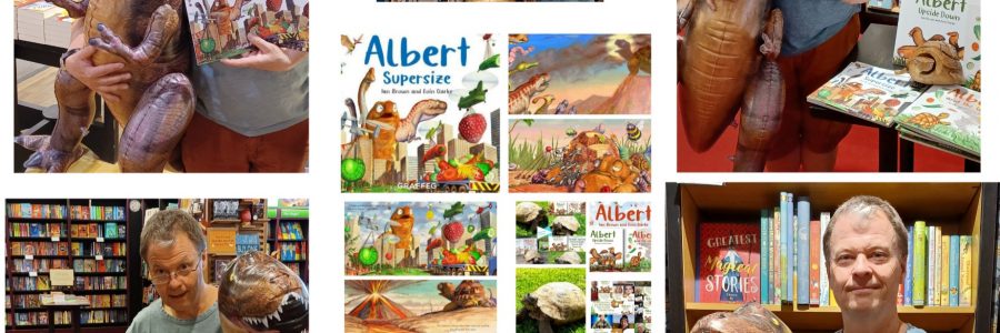 Albert, bookshops and dinosaurs